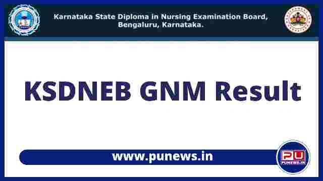 www.ksdneb.org 2022 result GNM Nursing Declared