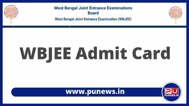 ANM GNM Admit Card Download WBJEE