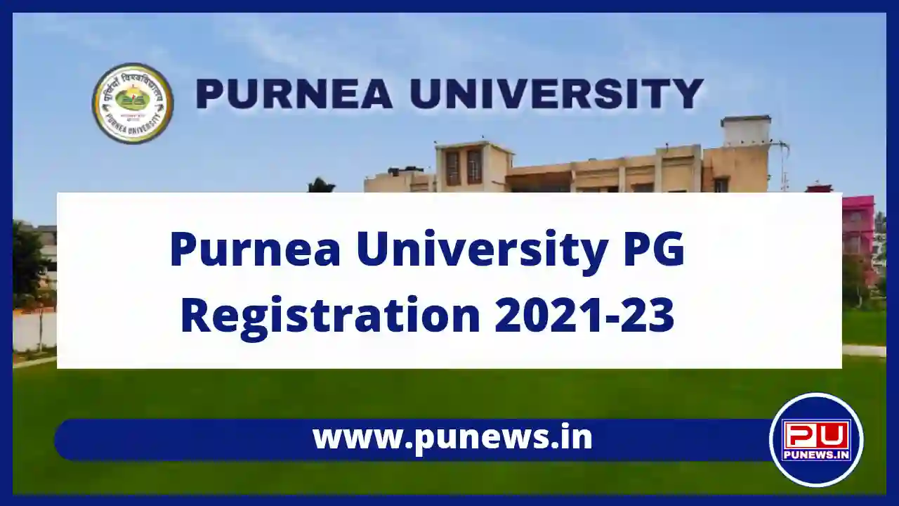purnea university pg registration 2021 23