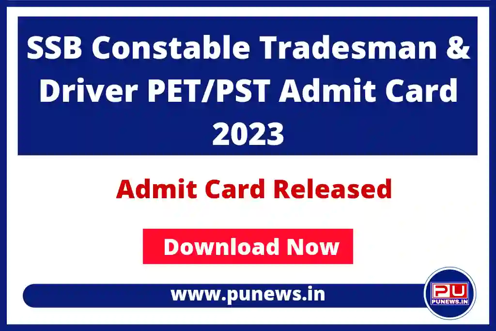 SSB Constable Admit Card 2023 for Physical Exam (out)